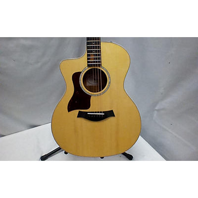 Taylor 214CE Koa Left Handed Acoustic Electric Guitar