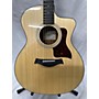 Used Taylor 214CE Plus Acoustic Electric Guitar Natural