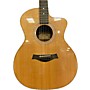 Used Taylor 214CEG Acoustic Electric Guitar Natural