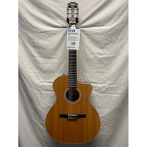 Taylor 214CEN Classical Acoustic Electric Guitar Natural