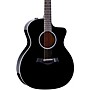Taylor 214ce-BLK Plus Grand Auditorium Acoustic-Electric Guitar - Black