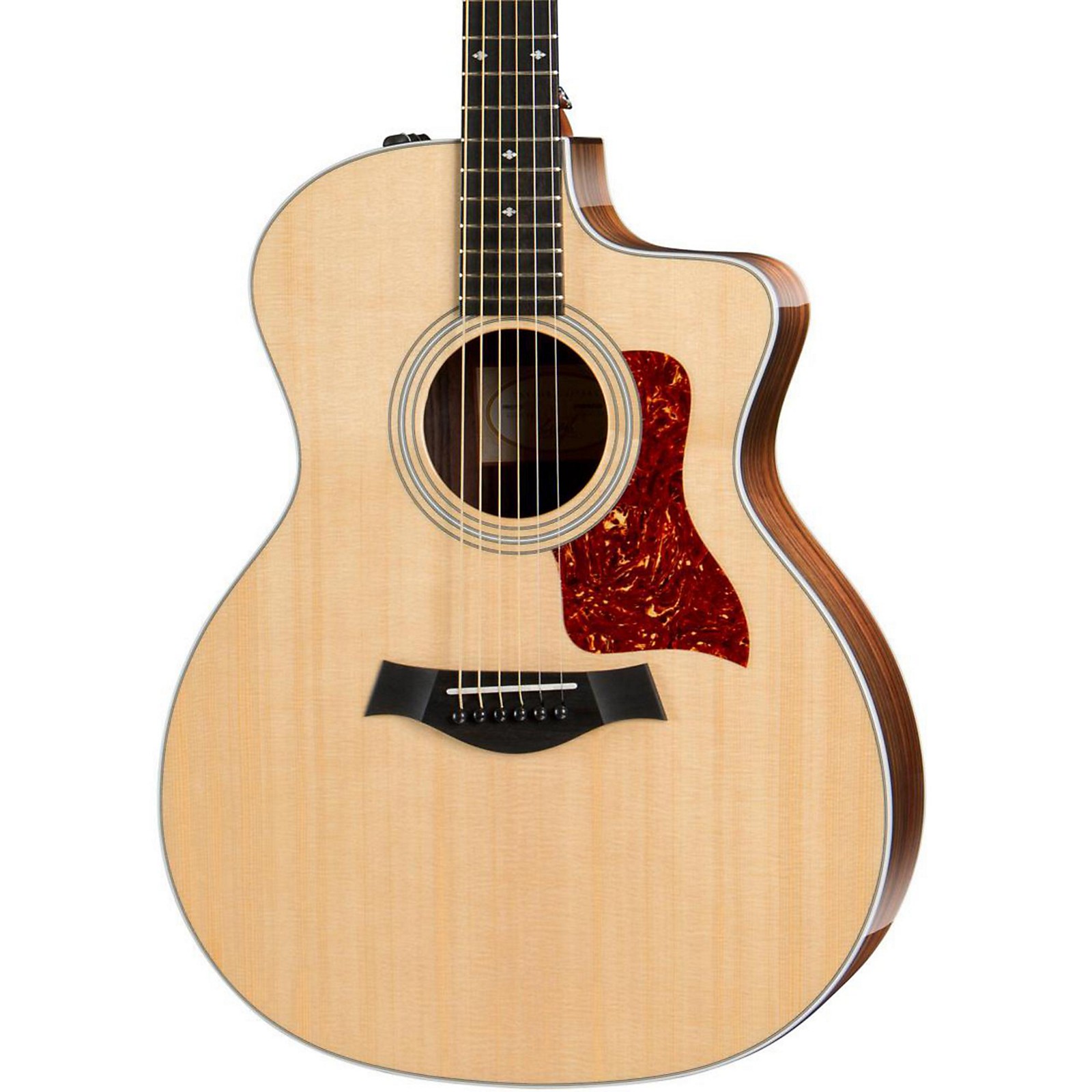 Taylor 214ce DLX Grand Auditorium AcousticElectric Guitar Natural