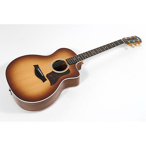 Taylor 214ce DLX Sunset Blvd Grand Auditorium Acoustic-Electric Guitar Condition 3 - Scratch and Dent Sunset Edgeburst 197881391591