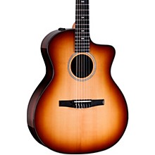 Taylor 214ce-N Plus Sunset Blvd Nylon-String Grand Auditorium Acoustic-Electric Guitar