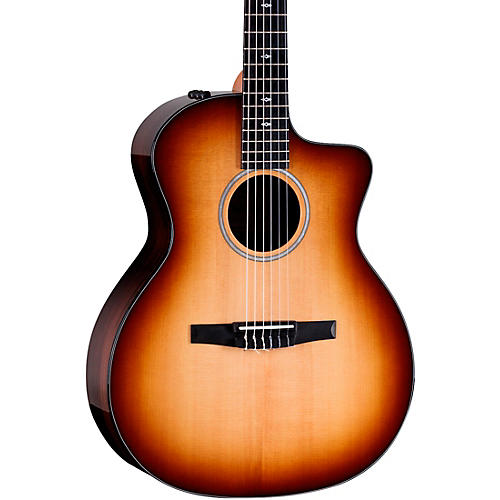 Taylor 214ce-N Plus Sunset Blvd Nylon-String Grand Auditorium Acoustic-Electric Guitar Sunset Edgeburst