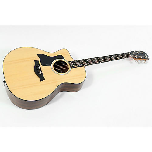 Taylor 214ce Plus Grand Auditorium Left-Handed Acoustic-Electric Guitar Condition 3 - Scratch and Dent Natural 197881218461