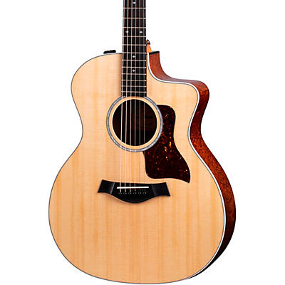 Taylor 214ce Quilted Sapele Deluxe Limited-Edition Grand Auditorium Acoustic-Electric Guitar