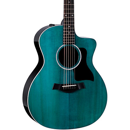 Taylor 214ce Special-Edition Grand Auditorium Acoustic-Electric Guitar Trans Blue