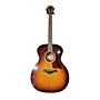 Used Taylor 214csb Deluxe Acoustic Guitar 3 Tone Sunburst