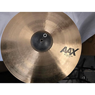 Sabian 21in AAX Raw Bell Dry Ride Brilliant Cymbal