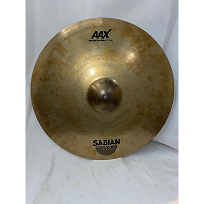 Sabian 21in AAX Raw Bell Dry Ride Cymbal