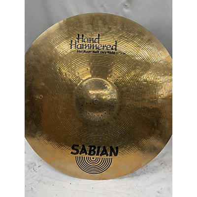 Sabian 21in HH Raw Bell Dry Ride Brilliant Cymbal