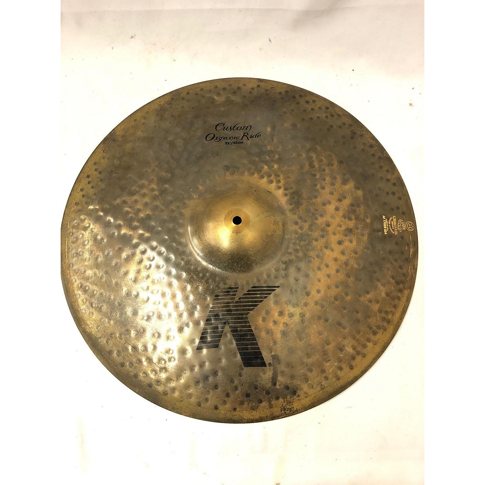 Used Zildjian 21in K Custom Dry Ride Cymbal 41 Musician's Friend