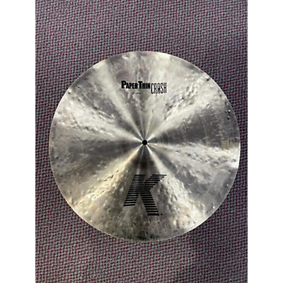 Zildjian 21in K PAPER THIN CRASH Cymbal