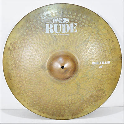 Paiste 21in Rude Classic Crash Ride Cymbal