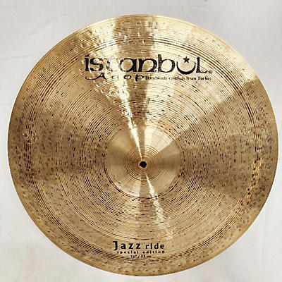 Istanbul Agop 21in SPECIAL EDITION JAZZ RIDE Cymbal