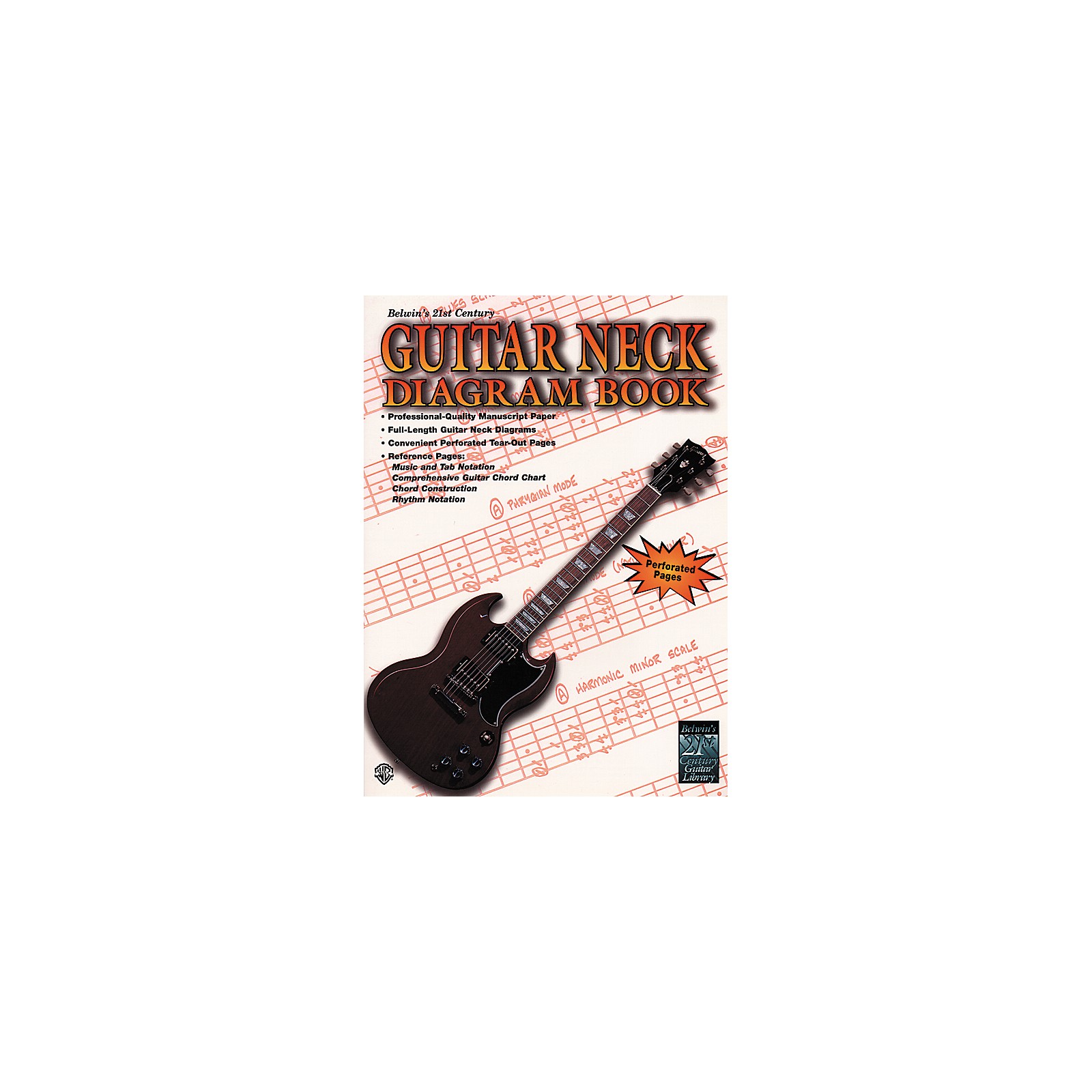 Alfred 21st Century Guitar Neck Diagram Book | Musician's ...