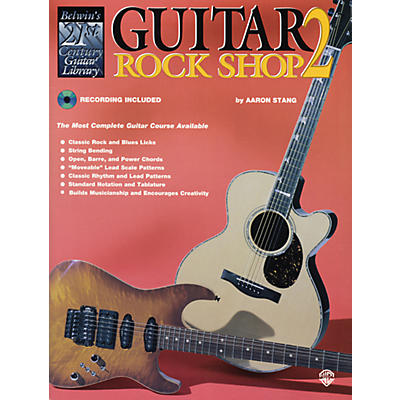 Alfred 21st Century Guitar Rock Shop 2 Book & CD