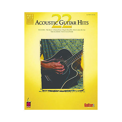 22 Acoustic Guitar Hits Book