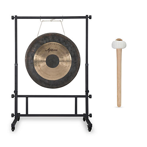 22 in. Wind Gong with Mallet and Stand