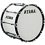Tama Marching 22 x 14 in. Starlight Marching Bass Drum with Carrier Sugar White