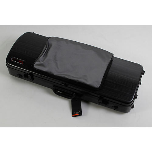 Bam 2202XL Hightech Large Adjustable Viola Case with Pocket Condition 3 - Scratch and Dent Black Lazure 194744148606