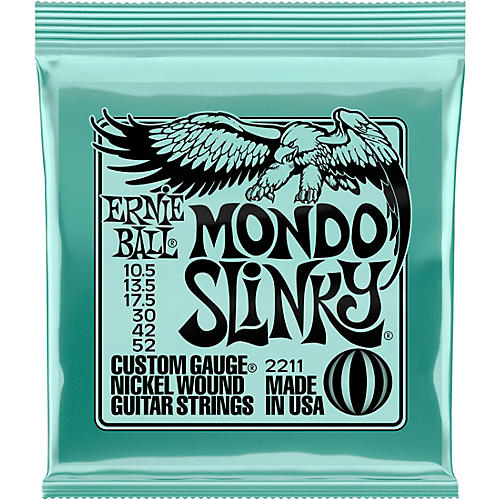Ernie Ball 2211 Mondo Slinky (10.5-52) Nickel Wound Electric Guitar Strings