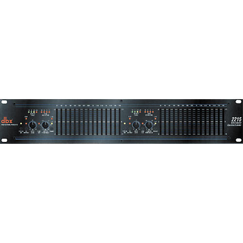 2215 Dual-Channel 15-Band Equalizer/Limiter