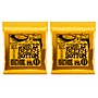 Ernie Ball 2216 Skinny Top/Beefy Bottom Nickel Wound Electric Guitar Strings 2-Pack