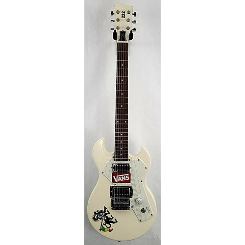 First Act 222 Solid Body Electric Guitar White Musician s Friend