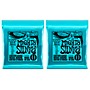 Ernie Ball 2228 Mighty Slinky Nickel Wound Electric Guitar Strings 2-Pack