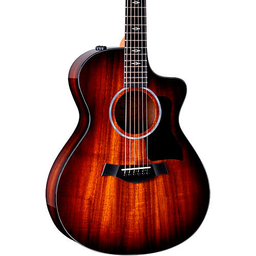 Taylor 222ce-K Deluxe Grand Concert Acoustic-Electric Guitar Shaded Edge Burst