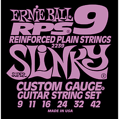 Ernie Ball 2239 Super Slinky RPS 9 Electric Guitar Strings