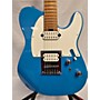 Used Charvel 224 Solid Body Electric Guitar Blue