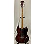 Vintage Electra 2247 Oak Tree Of Life Custom Solid Body Electric Guitar Walnut