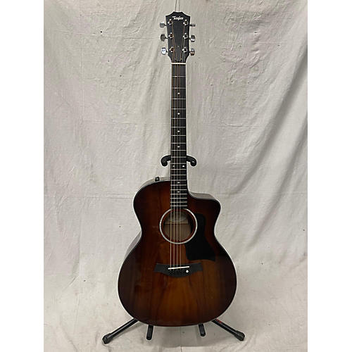 Taylor 224CEKDLX Acoustic Electric Guitar Brown