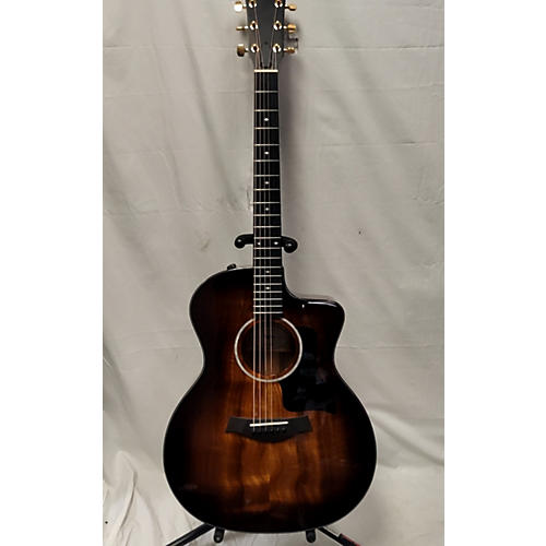 Taylor 224CEKDLX Acoustic Electric Guitar Shaded Edge Burst