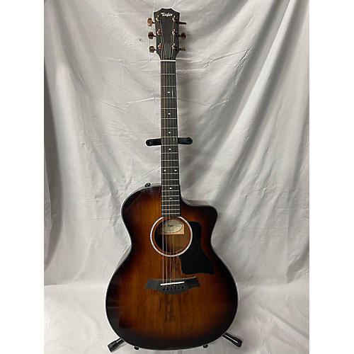 Taylor 224CEKDLX Acoustic Electric Guitar Brown Sunburst