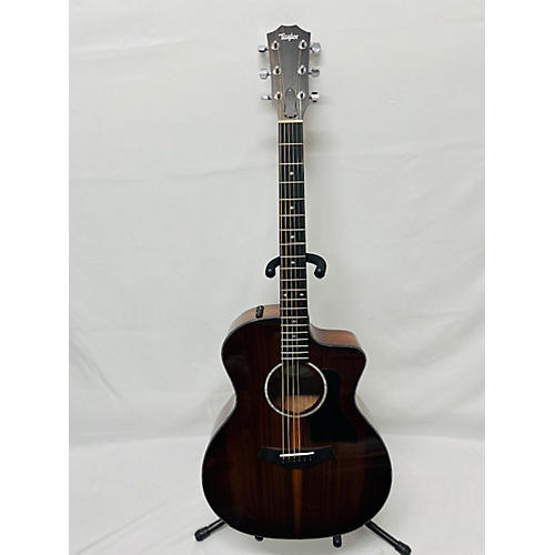 Taylor 224CEKDLX Acoustic Electric Guitar Koa Natural