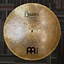Used MEINL 22in BYZANCE DARK APPLE DARK FLAT RIDE Cymbal 42