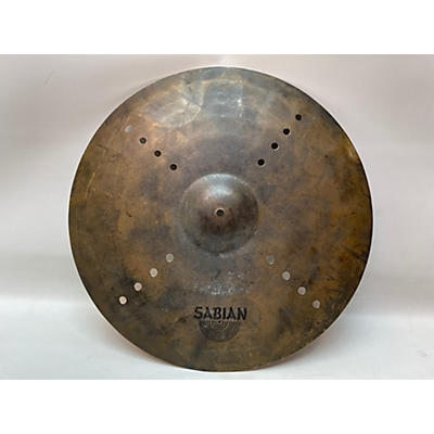 Sabian 22in Big And Ugly Dry With Holes Cymbal