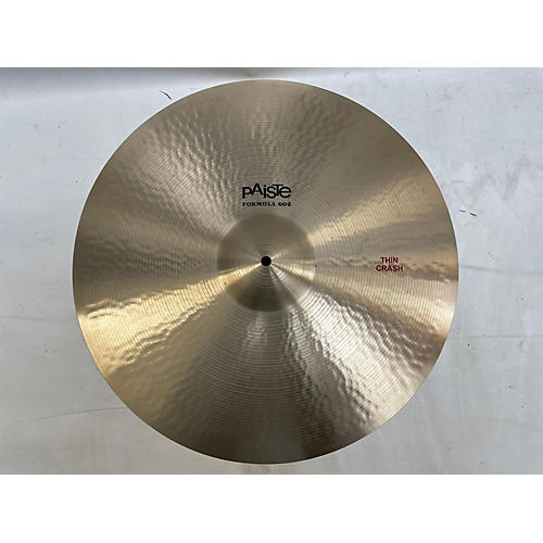 Paiste 22in Formula 602 Thin Crash Cymbal 42