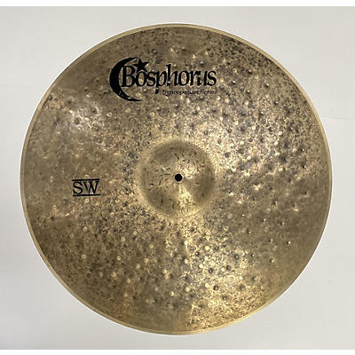 Bosphorus Cymbals 22in Syncopation Series SW 22in Ride Cymbal Cymbal