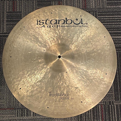 Istanbul Agop 22in Traditional Series Original Ride Cymbal