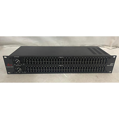 dbx 231 Dual 31-Band Graphic Equalizer