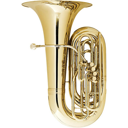 King 2341W Series 4-Valve 4/4 BBb Tuba 2341W Lacquer With Case