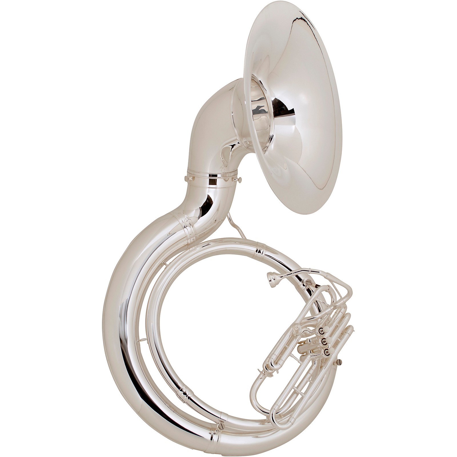 King 2350 Series Brass BBb Sousaphone  2350SP Silver 