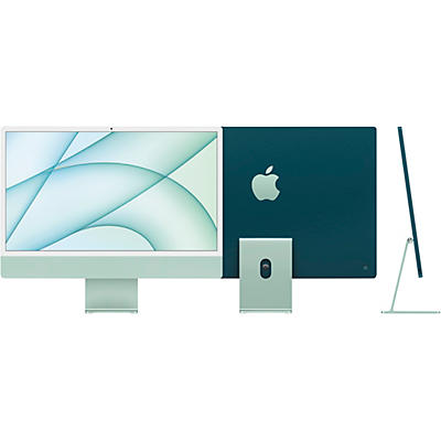 Apple 24" iMac With Retina 4.5K 8 Core M1 8GB 256GB MGPH3LL A Green