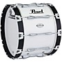 Pearl 24 x 14 in. Championship Maple Marching Bass Drum Pure White