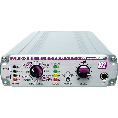 Apogee Mini-DAC 2-Channel 192k D/A Converter with FireWire Interface